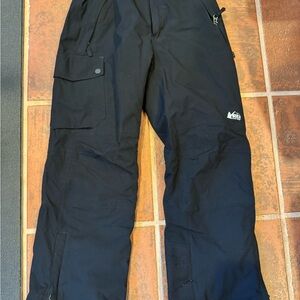 REI Boys Black Snow Pants